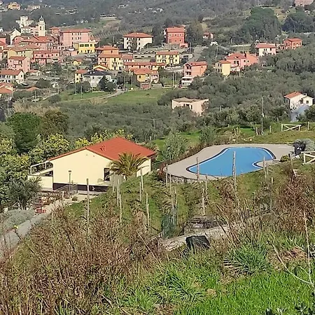 Leccino Con Piscina - Riva Trigoso Sestri Levante