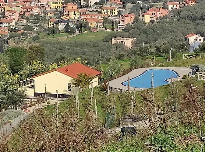 Leccino Con Piscina - Riva Trigoso Sestri Levante